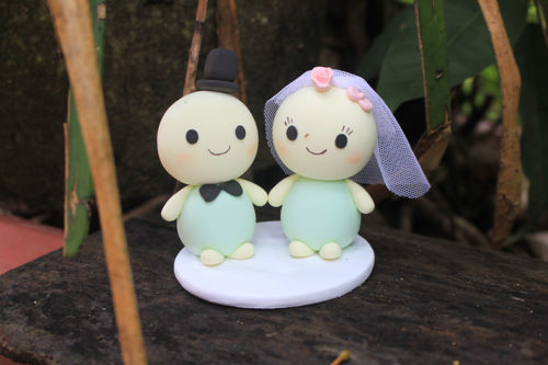 Picture of Turtle Wedding Cake Topper