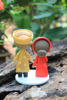 Picture of Ao Dai Wedding Cake Topper, Vietnam traditional wedding cake topper