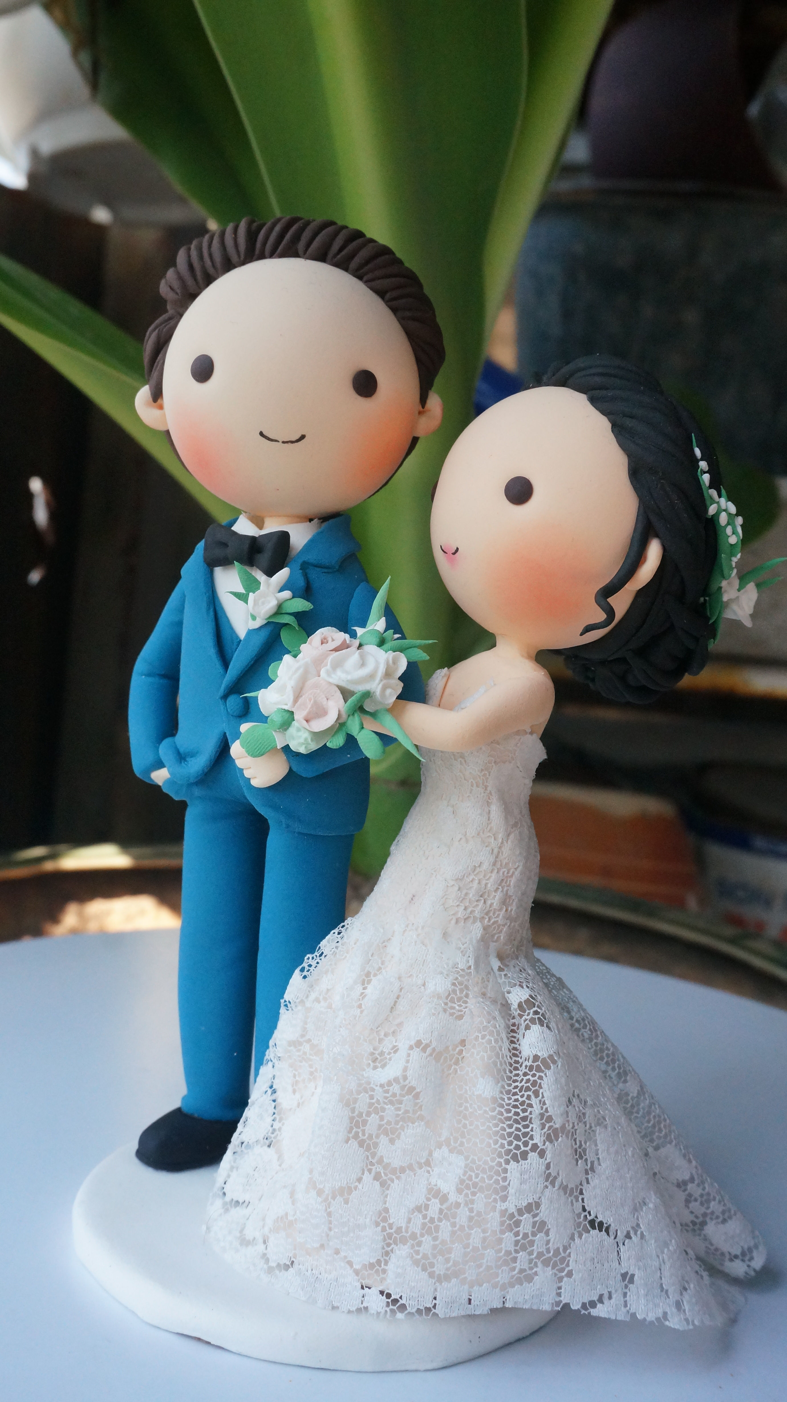 World Cake Topper. Unique Wedding Cake Topper