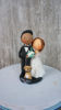 Picture of Personalized wedding cake topper with puppy