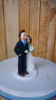Picture of Blue Theme Wedding Cake Topper