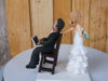 Picture of Funny Wedding cake topper, Geek wedding topper, Gamer wedding cake topper