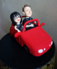 Picture of Convertible Car Wedding Cake Topper