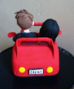 Picture of Convertible Car Wedding Cake Topper