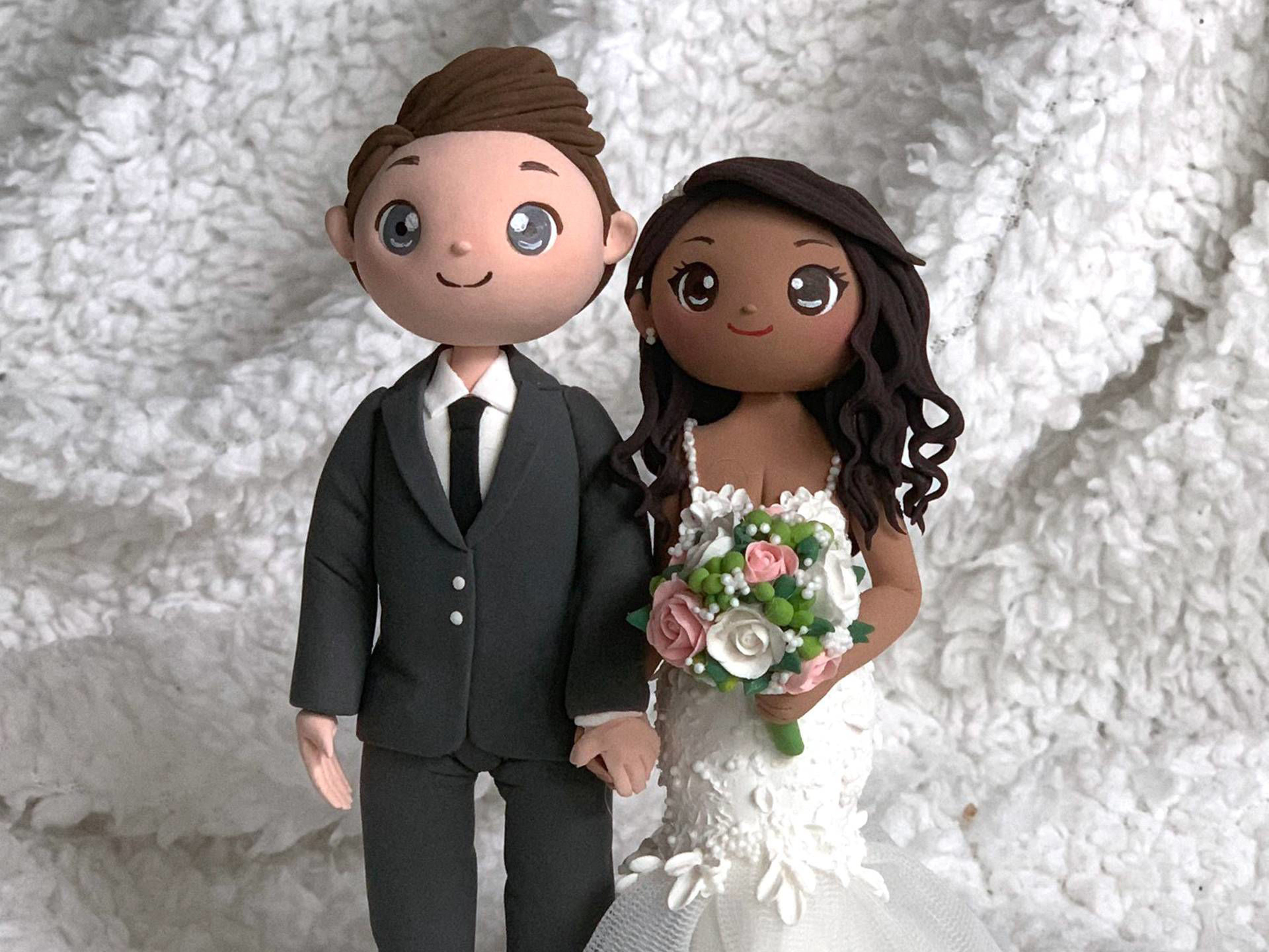 Picture of Mermaid Wedding Cake Topper, Nice wedding cake topper