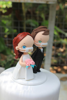 Picture of Just Married Wedding Mask, Quarantine wedding cake topper