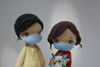 Picture of Quarantine Wedding Cake Topper, Chinese wedding topper