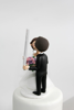 Picture of Tinder wedding cake topper, Love at first swipe wedding topper