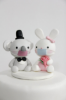 Picture of Koala & Rabbit wedding topper