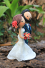 Picture of Boho wedding cake topper, Mexican wedding topper