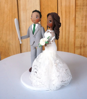 Picture of Baseball wedding cake topper, Wedding cake topper