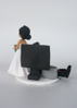 Picture of Game over wedding cake topper, Video Game INSPIRED Gaming Addict Rehearsal Groom