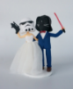 Picture of Wedding Cake Topper, Star Wars wedding couple