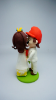 Picture of Super Mario and Princess Peach wedding cake topper