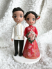 Picture of Wedding cake topper, Filipino and Chinese wedding clay figurine