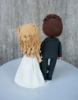 Picture of Star Wars wedding cake topper, Gamer and Nurse wedding cake topper