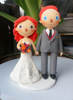 Picture of Raggedy Ann and Andy wedding cake topper