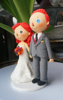 Picture of Raggedy Ann and Andy wedding cake topper