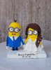 Picture of Minion wedding cake topper