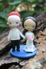 Picture of International wedding cake topper