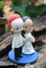 Picture of International wedding cake topper