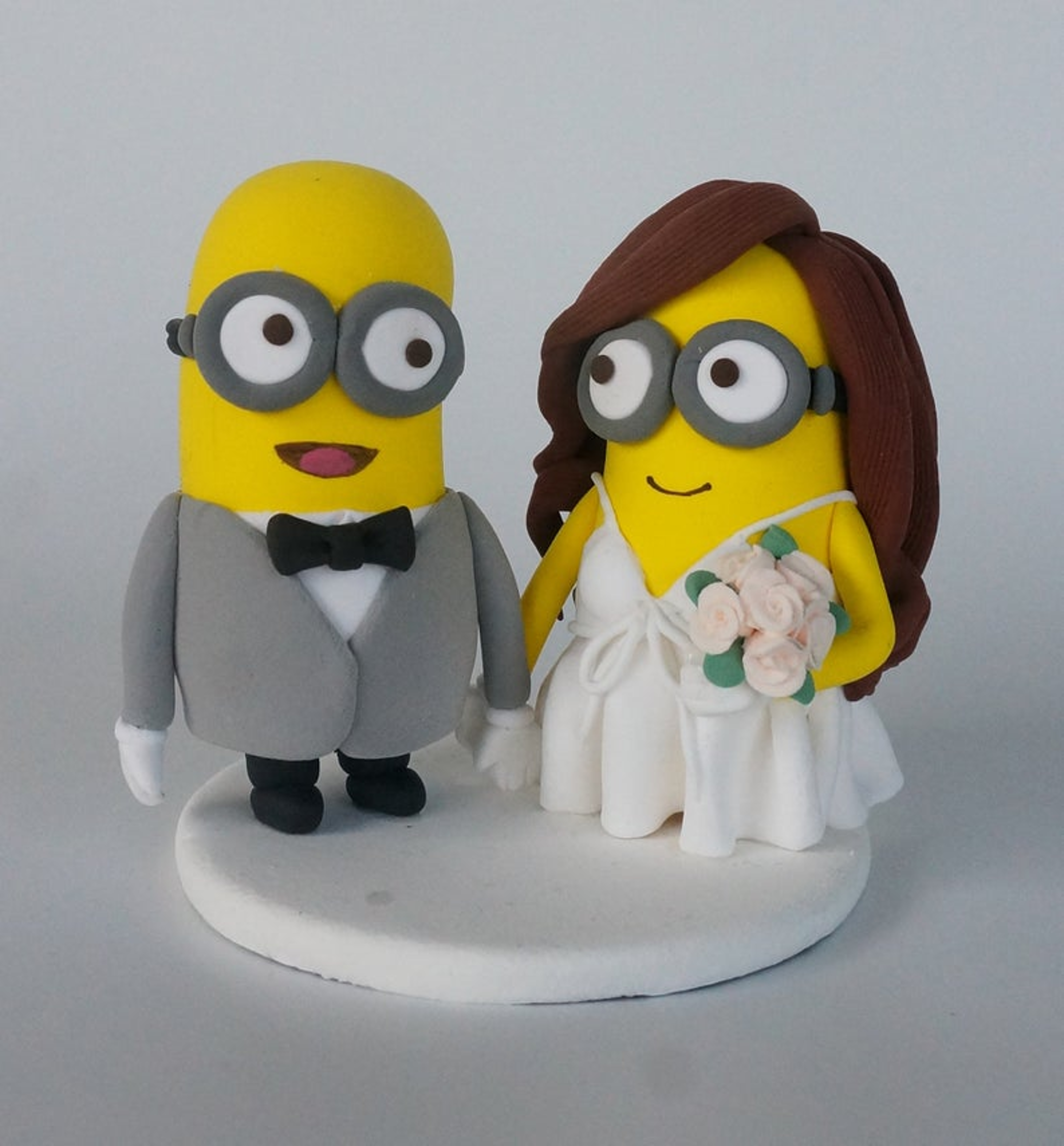 Picture of Funny Wedding cake topper, Minion wedding cake topper