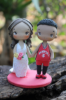 Picture of Basketball wedding cake topper, Rapstor fan wedding topper