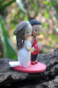 Picture of Basketball wedding cake topper, Rapstor fan wedding topper