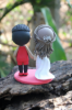 Picture of Basketball wedding cake topper, Rapstor fan wedding topper