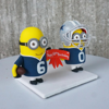 Picture of Minion birthday cake topper, Happy 60th birthday