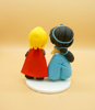 Picture of Jasmine and Thor wedding cake topper, Disney fan wedding