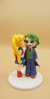 Picture of Joker and Sailor Moon wedding cake topper