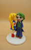 Picture of Joker and Sailor Moon wedding cake topper