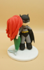 Picture of Batman and Mermaid wedding cake topper