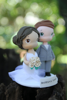 Picture of Hockey  Wedding Cake Topper