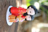 Picture of Chinese Wedding Cake Topper with Pet, Bride & Groom with Dog clay figurine