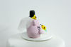 Picture of Totoro wedding cake topper, Japanese comic wedding theme.