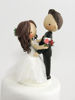 Picture of First Dance wedding cake topper, Wedding Dance Bride and Groom Wedding Anniversary Keepsake