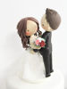 Picture of First Dance wedding cake topper, Wedding Dance Bride and Groom Wedding Anniversary Keepsake