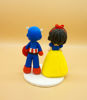 Picture of Snow White and Captain America Wedding Cake Topper