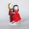 Picture of Beetlejuice wedding cake topper