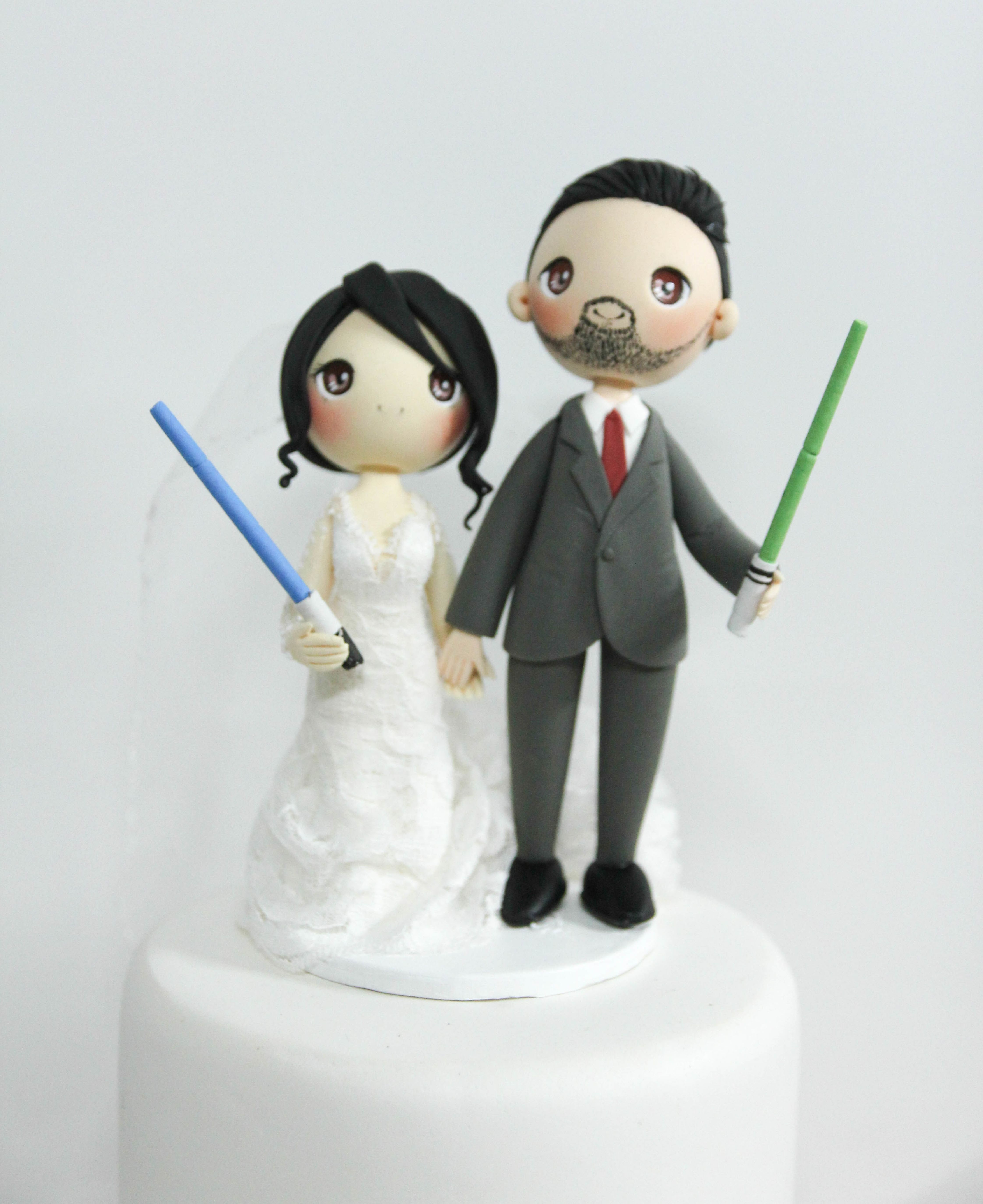 Picture of Star Wars Inspire Wedding Cake Topper