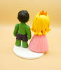Picture of Princess Peach and Hulk Wedding Cake Topper