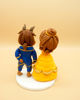 Picture of Beauty and the Beast Wedding Cake Topper
