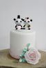 Picture of Panda Wedding Cake Topper, Woodland Wedding Topper