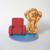 Picture of Carl and Ellie's chairs in UP wedding cake topper, UP Chairs wedding topper