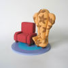 Picture of Carl and Ellie's chairs in UP wedding cake topper, UP Chairs wedding topper