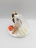 Picture of Pug wedding cake topper, Dog Bride and Groom Wedding Cake Topper