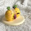 Picture of Pineapple Wedding Cake Topper, Hawaii wedding cake topper