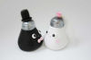Picture of Salt and Pepper Wedding Cake Topper